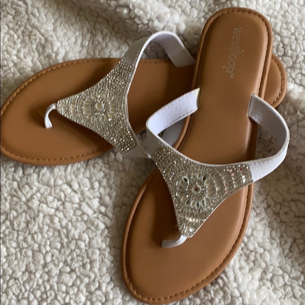Beautiful embellished sandals